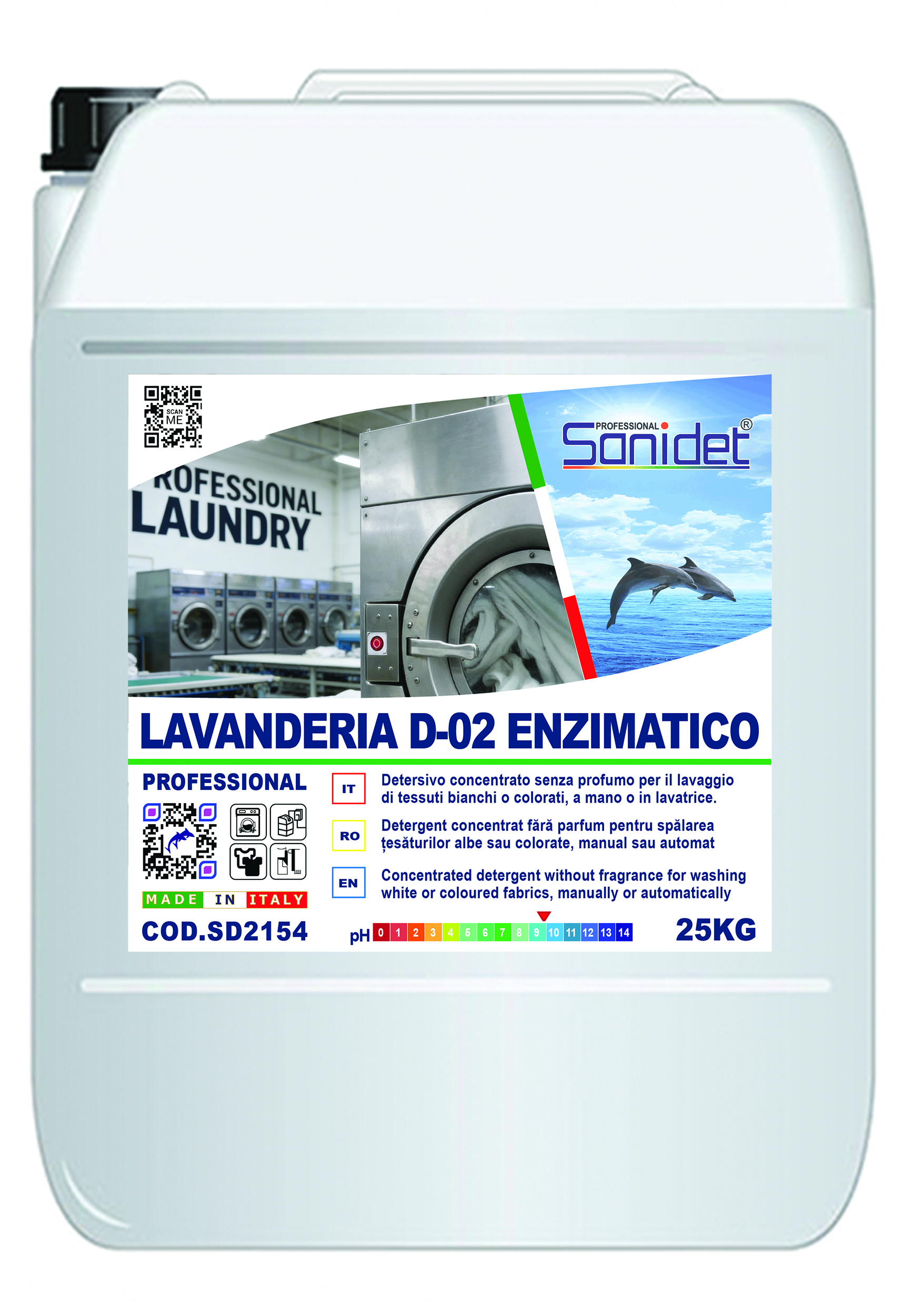 LAVANDERIA D-02 ENZIMATICO - 25 KG